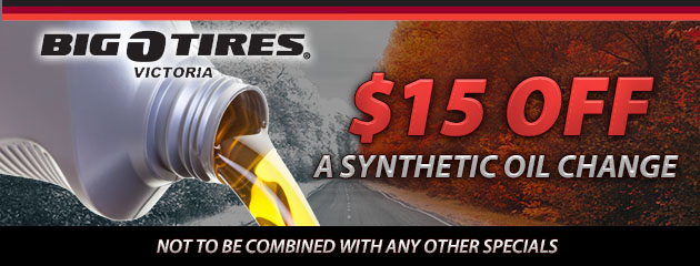 $15 Off Synthetic Oil Change 